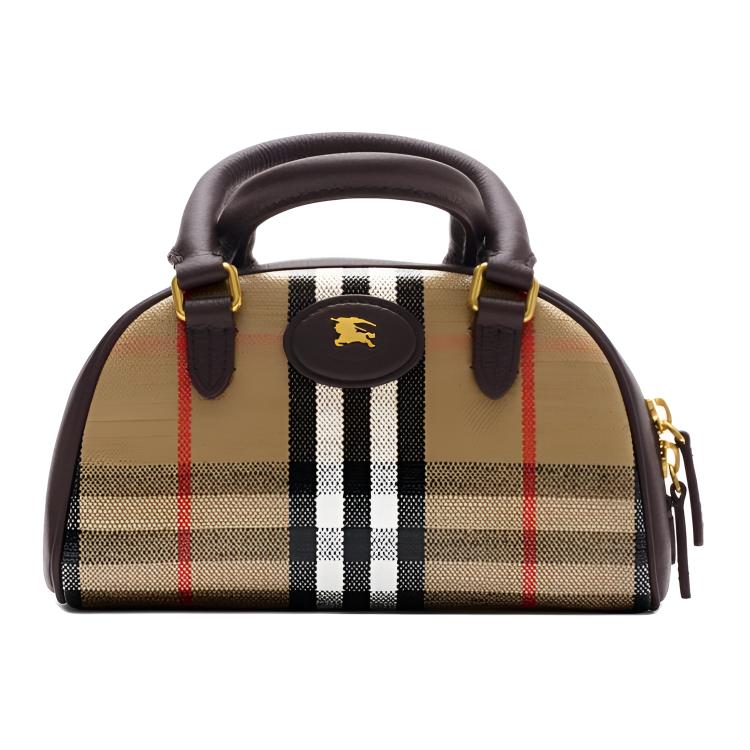 Женская сумка Burberry Highlands (бежевая)