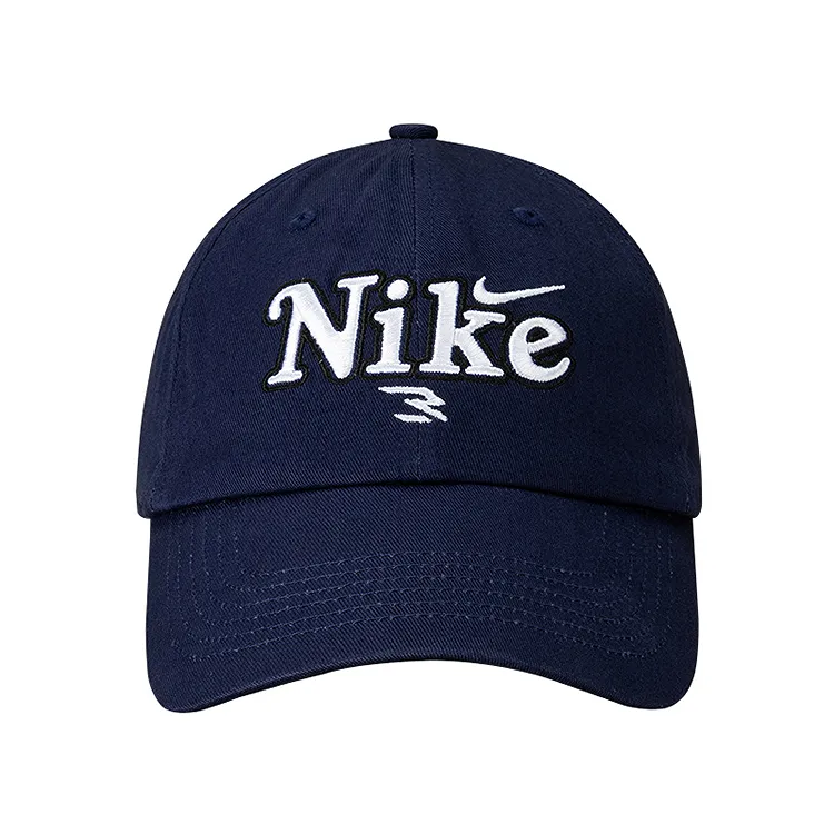 Nike 3Brand Cotton Polyester Baseball Caps Unisex Indigo