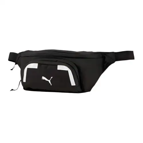 PUMA Solid Color Polyester Fanny Pack Regular Unisex Black