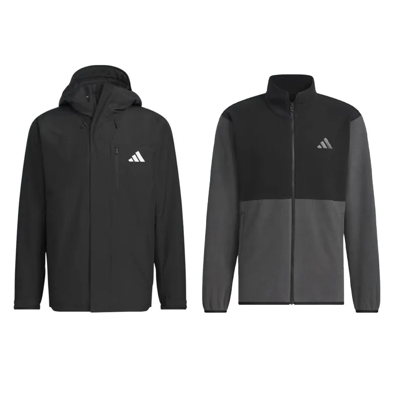 Adidas Jackets & Coats Unisex Black
