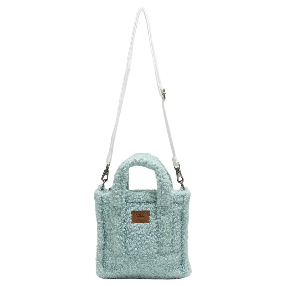Vans Polyester Handbag Mini Women's Gray Misty Blue