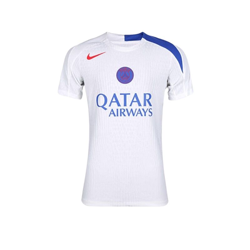 Nike Dri-FIT ADV Strike Elite Third Total 90 Paris Saint-Germain Club Training Slim Quick-Drying Short-Sleeved Football Jersey Men's White/Royal Blue/Global Red