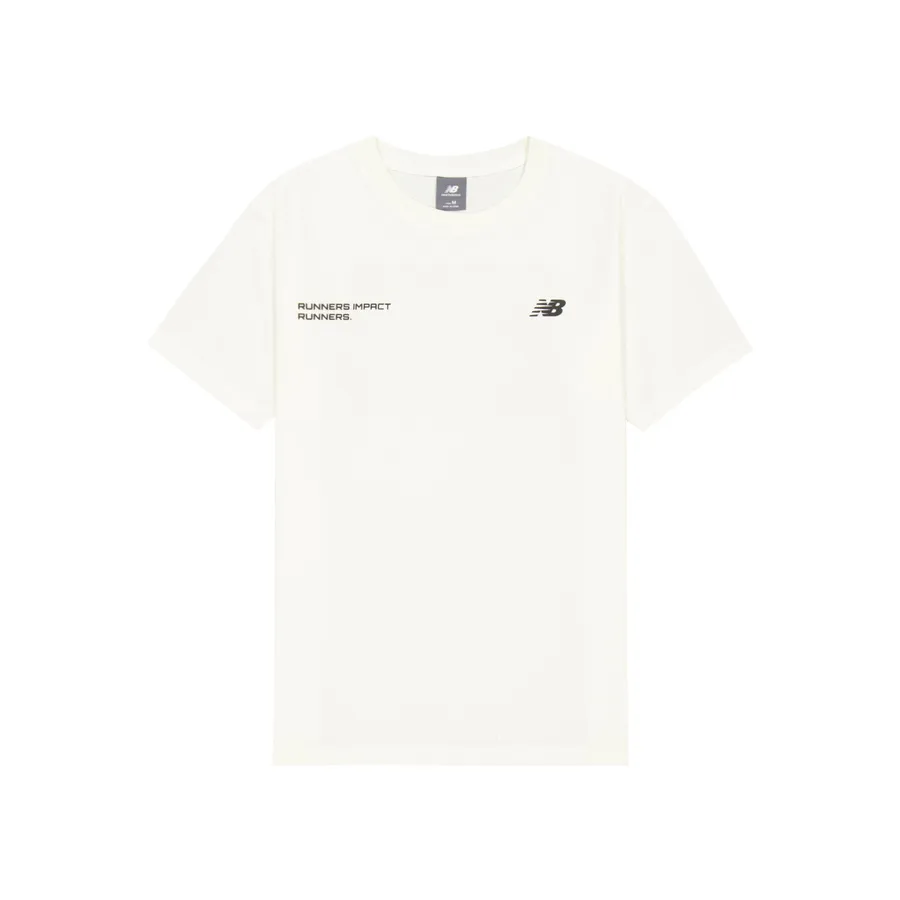 New Balance T Shirt Men's Ivory White