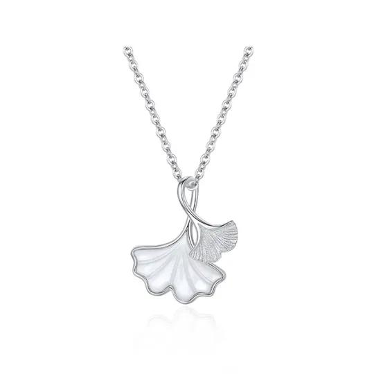 YINCHIE 925 Sterling Silver 999 Fine Silver Necklaces Women's Silver