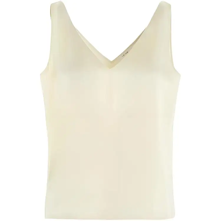THE ROW Camisoles Women's Yellow V Neck Moderate Other
