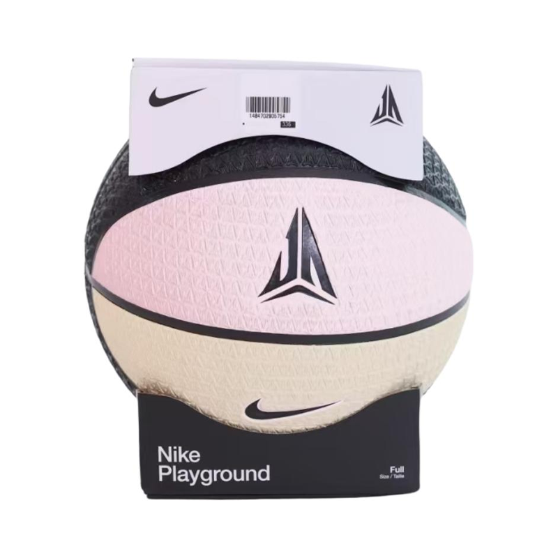Nike Morant Series Rubber Basketball Pink, Yellow, & Black Multicolor Size 7 Training Unisex