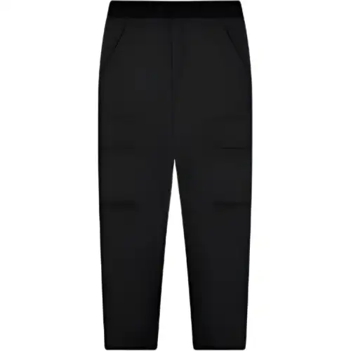 New Balance Knitted Sweatpants Men's Black Moderate Cuffed Pants
