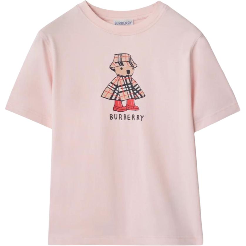 Женская футболка Burberry (белая)