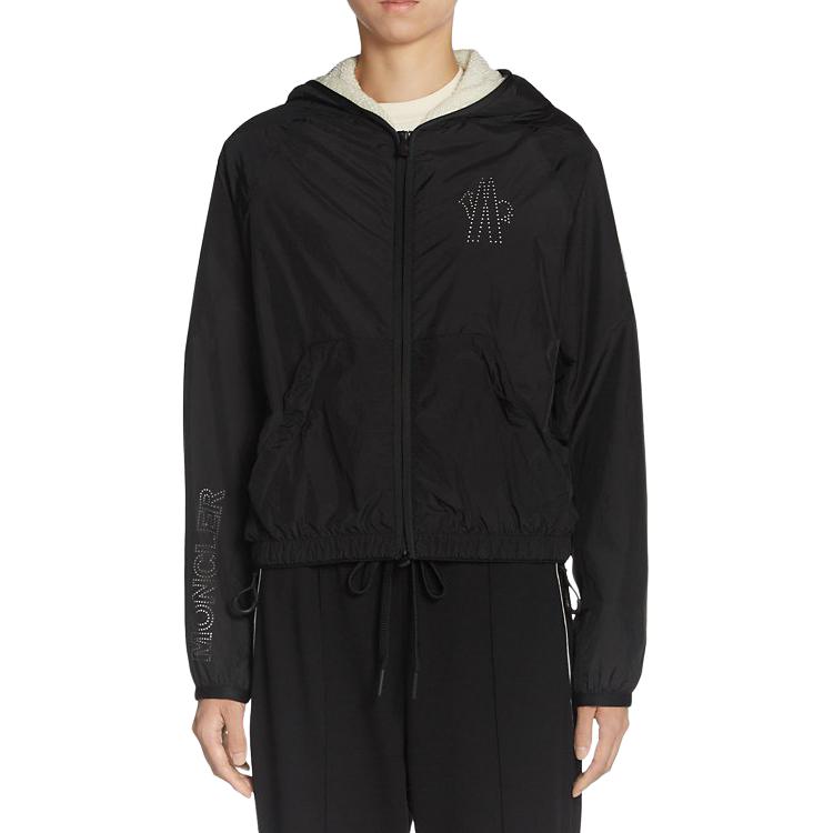 Женская куртка Moncler Hooded Jacket (черная)