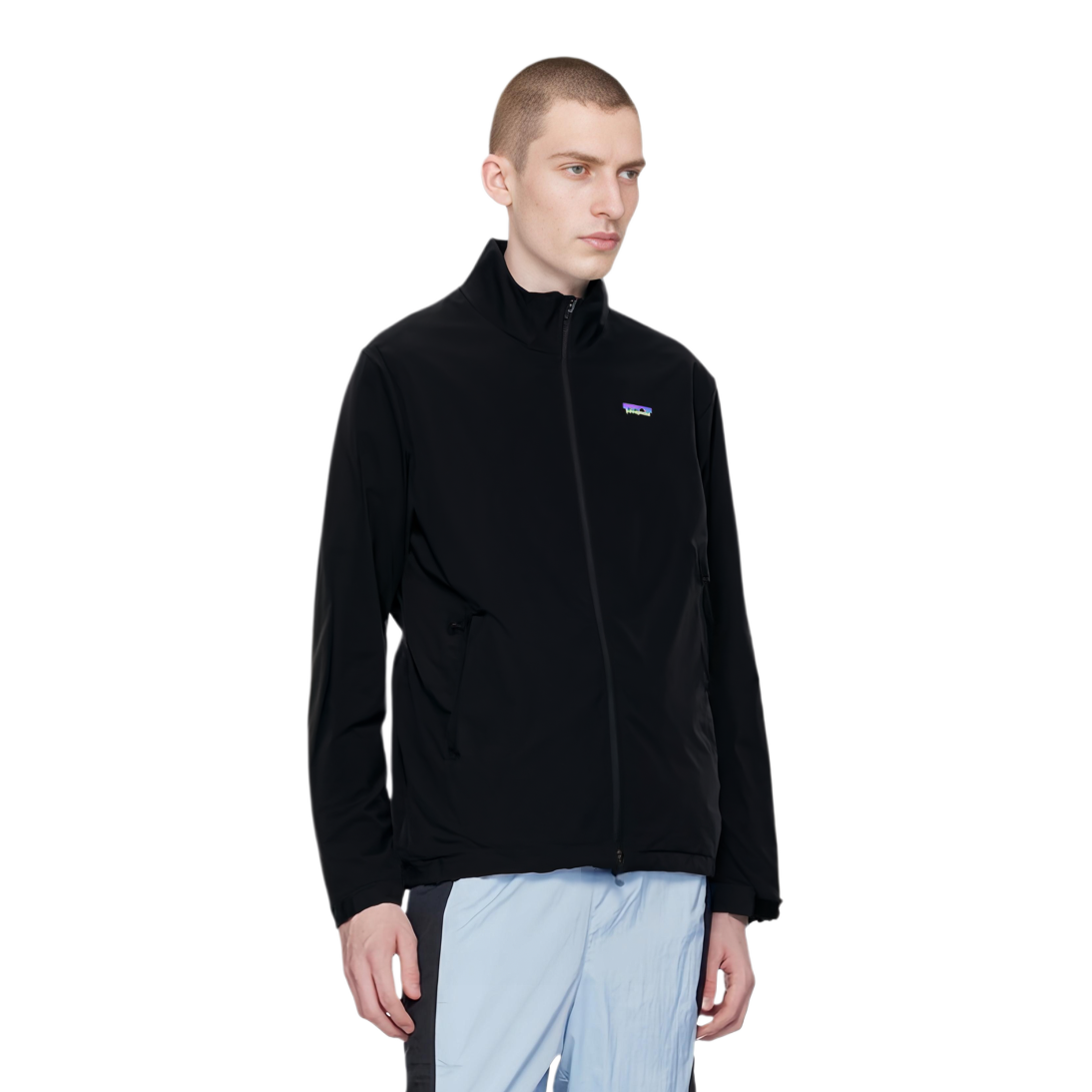 Patagonia logo-patch overshirt