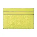 LOEWE Calfskin Card Holder Card Holder Women's Lemon