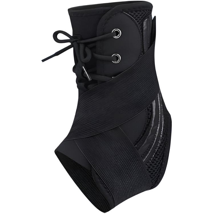 WOSWEIR ankle and foot fixation strap, foot inversion and inversion strap, comfortable and skin-friendly ankle protection, breathable fabric basketball, football, running, cycling, unisex, S, L, heat dissipation, sweat wicking, protection