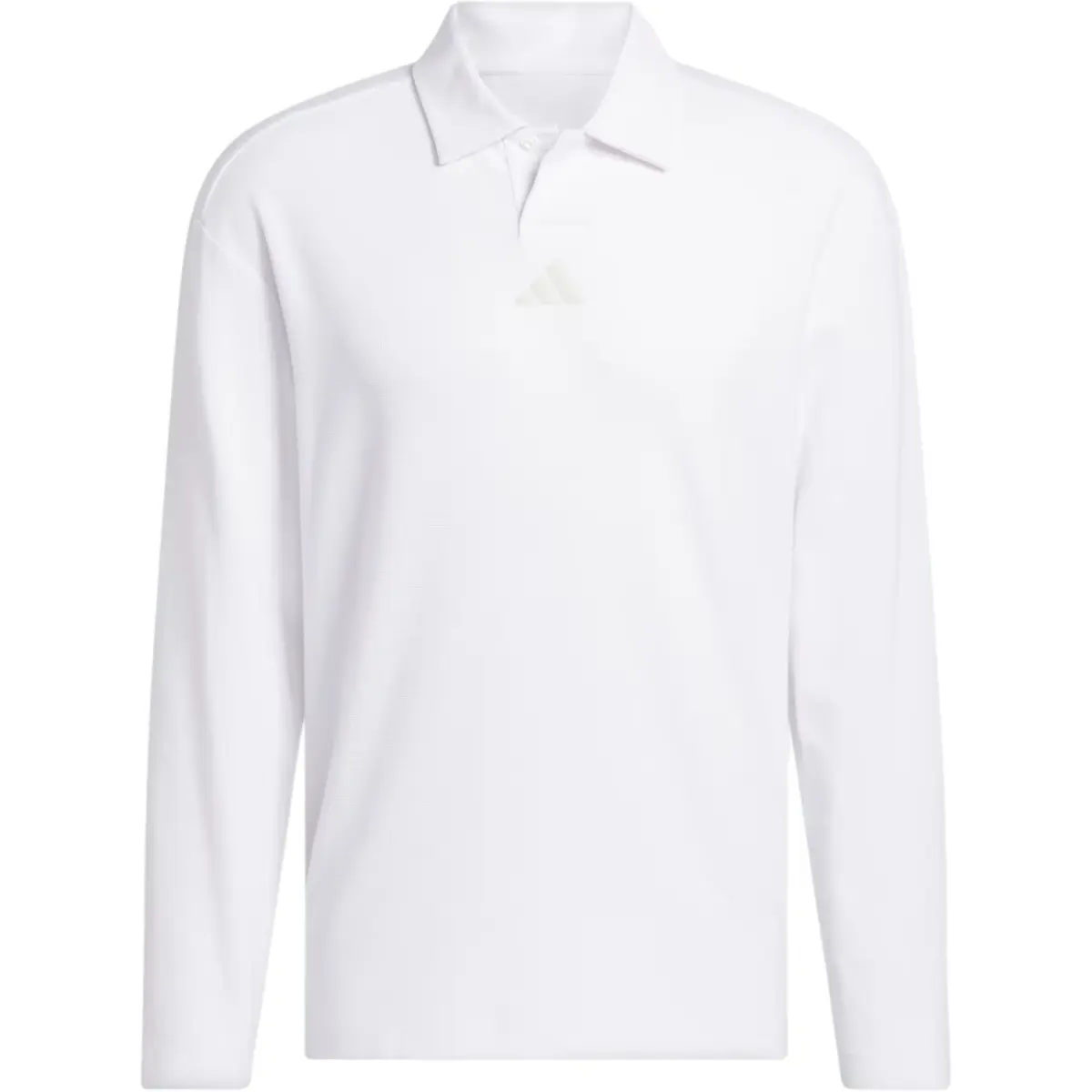 Adidas Free Shipping With AdiClub Beyond Long Sleeve Loose Fit Polo Shirt