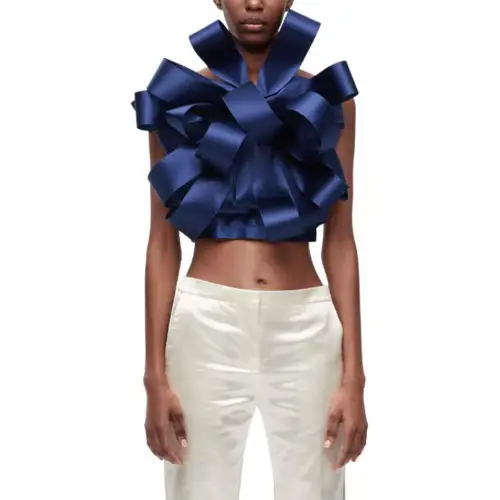 LOEWE Strapless Top Women's Blue