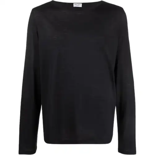 SAINT LAURENT T Shirt Men's Black