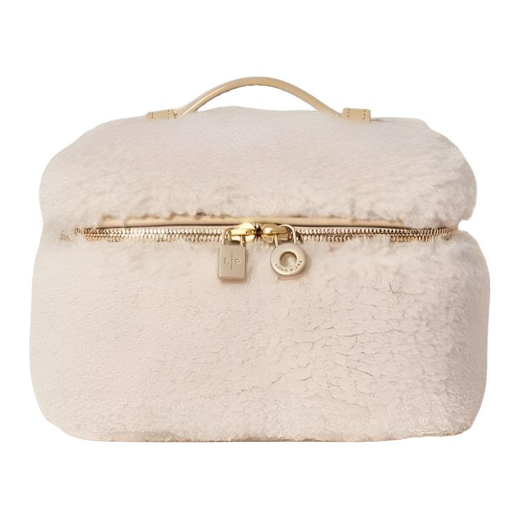 Loro Piana ExtraPocket Solid Color Cashmere Handbag Women's Antique Paper/Light Ivory