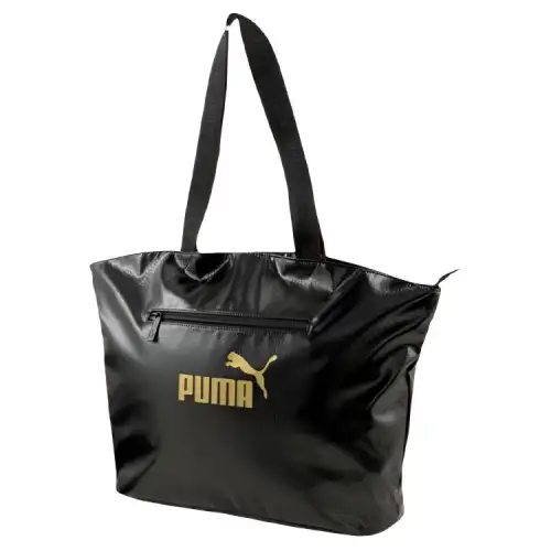 PUMA Polyester Tote Bag, Shopping Bag, Handbag Regular Women's Black