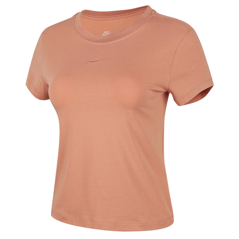 Женская футболка Nike NSW CHLL KNT MD CRP (черная)