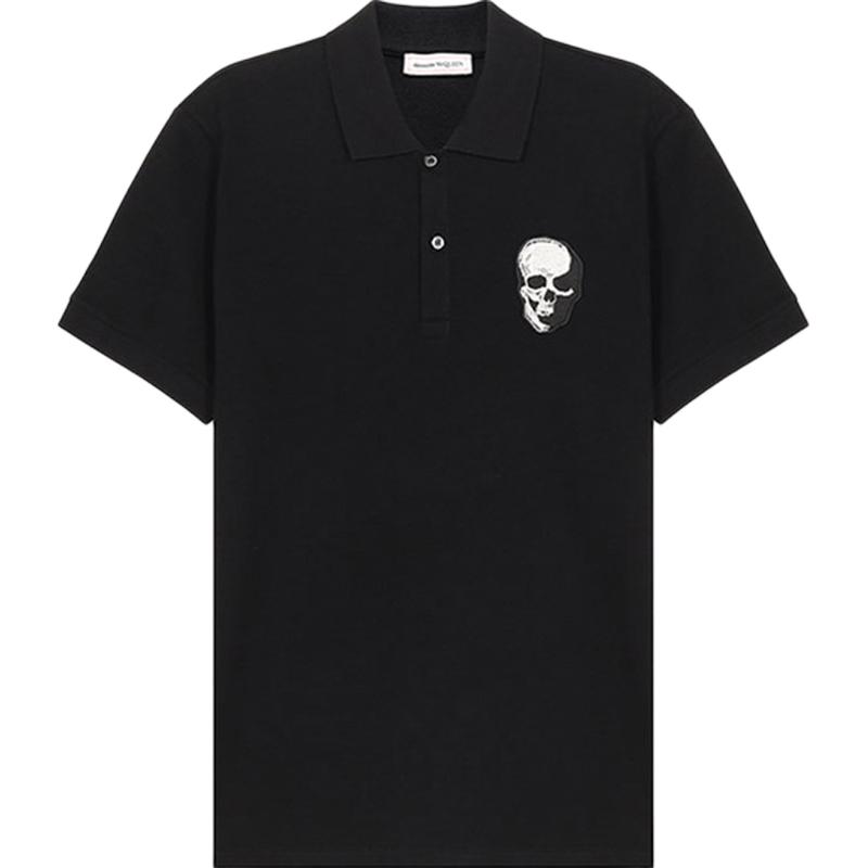 Мужская футболка Alexander McQueen (черная)