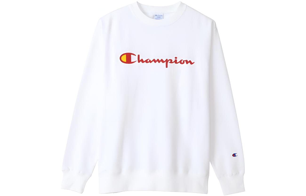 Champion Sweatshirts Unisex Crew Neck Moderate Regular
