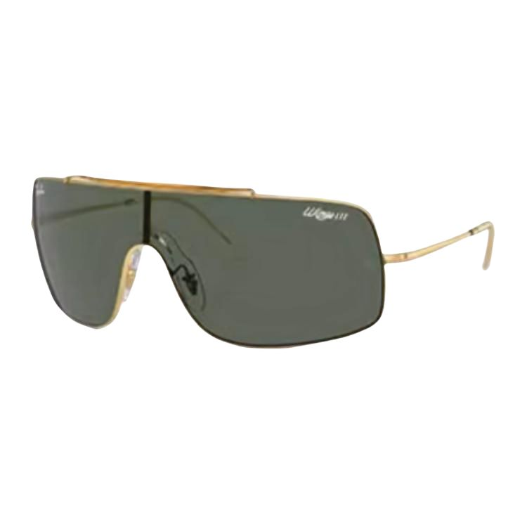 Унисекс очки RayBan (зеленый/золото)