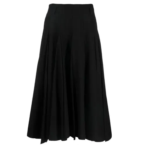 PRADA FW22 Casual Long Skirt Women's Black