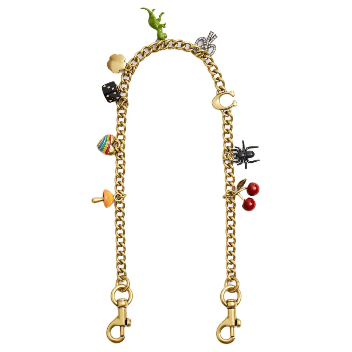 COACH Brass Bag Accessory Women's Multicolor