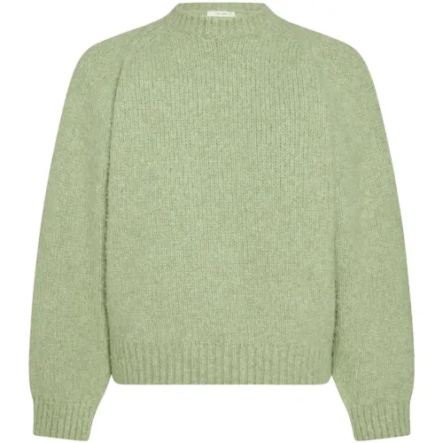 THE ROW Sweaters Men's Green Crew Neck Moderate Other