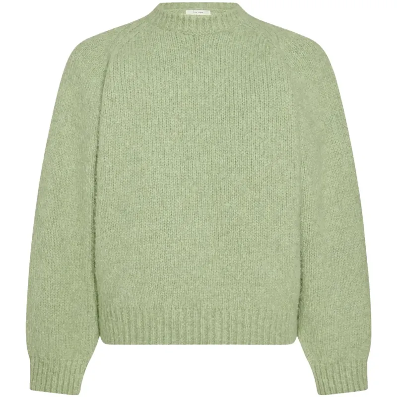 THE ROW Sweaters Men's Green Crew Neck Moderate Other