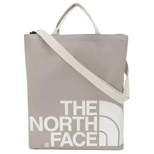 THE NORTH FACE Cotton Handbag Large Unisex Light Brown