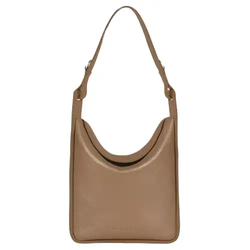 Balenciaga Solid Color Cow Leather Handbag Women's Dark Beige