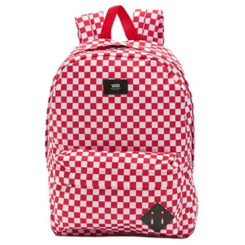 Vans Polyester Backpack Unisex Red