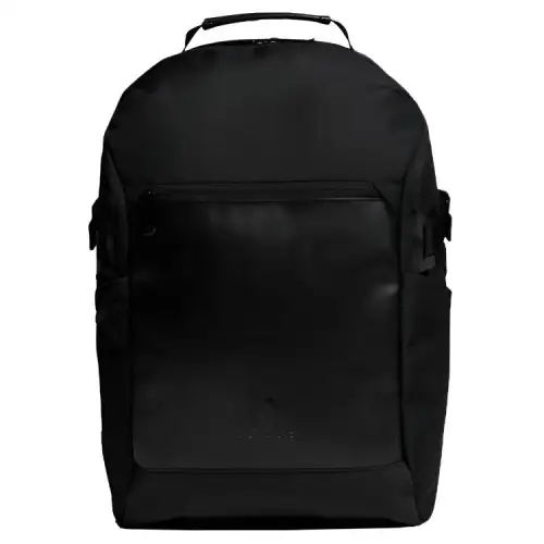 Adidas Leather With Polyester Backpack Regular Unisex Black