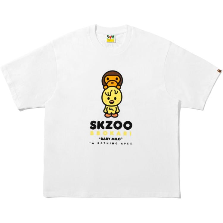 Футболка A BATHING APE Stray Kids (черная)