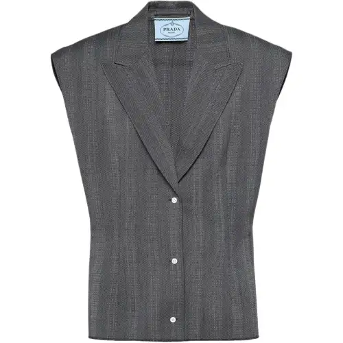 PRADA Single breasted Pinstripe Vest