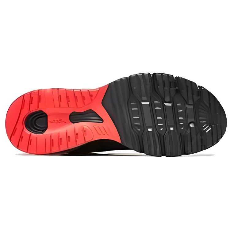 XTEP Cushioning Breathable Low top Running Shoes Men’s Black Red