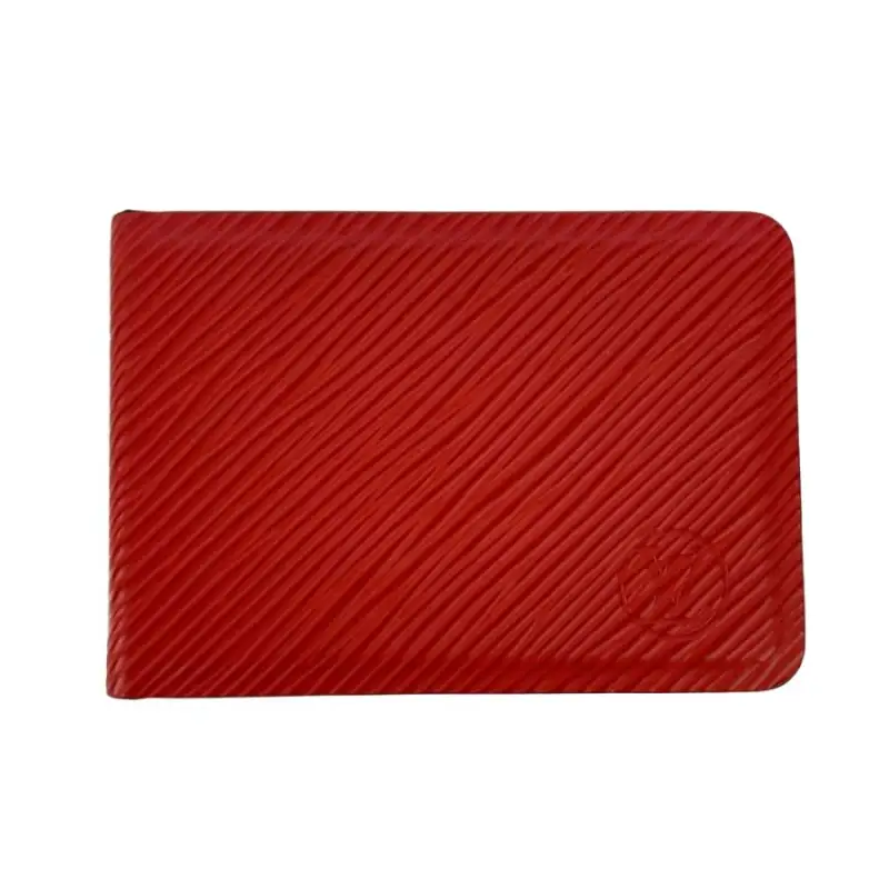LOUIS VUITTON EPI Leather Wallet Women's Red
