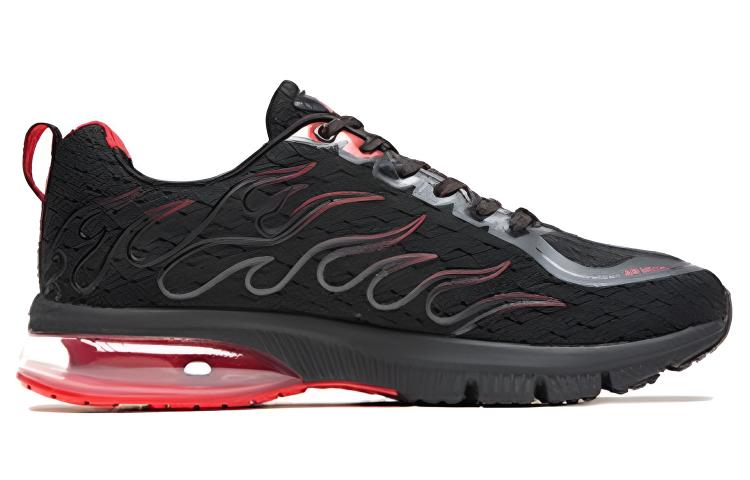 XTEP Cushioning Breathable Low top Running Shoes Men’s Black Red