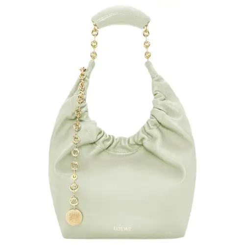 LOEWE Nappa Sheepskin Handbag Small Women's Spring Jade