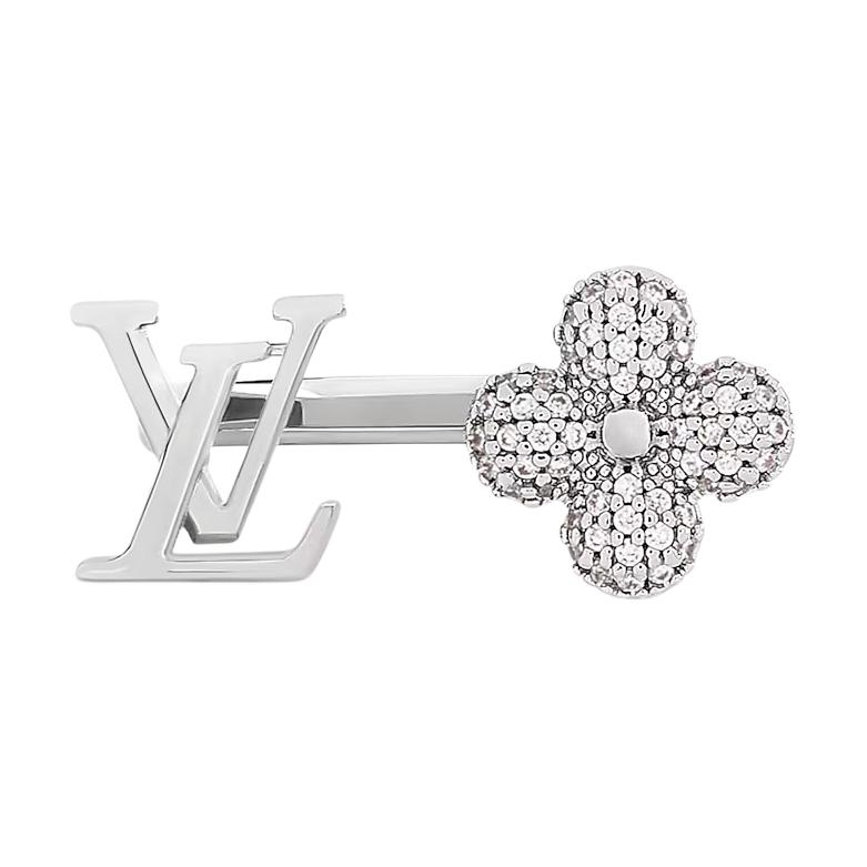 Женское кольцо Louis Vuitton (серебристое) — фото 2