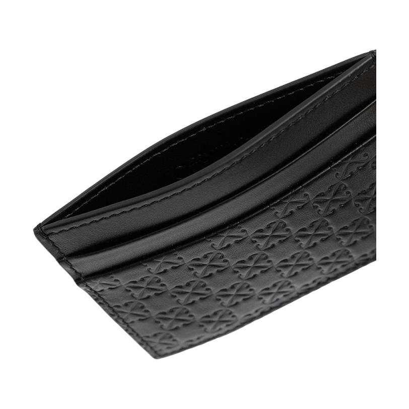 Мужской картхолдер OFF-WHITE OMND090S24LEA0011000 (черный) — фото 3