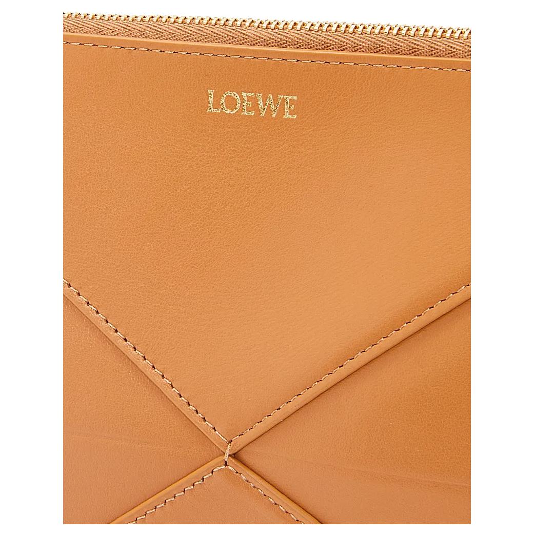 Женская сумка LOEWE (коричневая) — фото 8