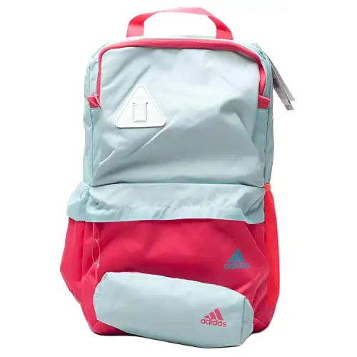 Adidas Polyester Backpack Regular Women's Frozen Blue/Supreme Pink