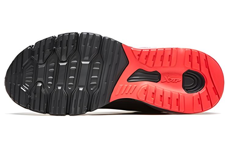 XTEP Cushioning Breathable Low top Running Shoes Men’s Black Red