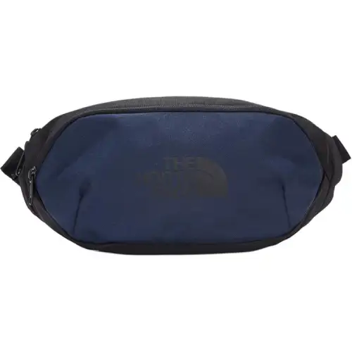 THE NORTH FACE 3L Zip Closure Fanny Pack Outdoor Bag Polyester Navy Blue Unisex