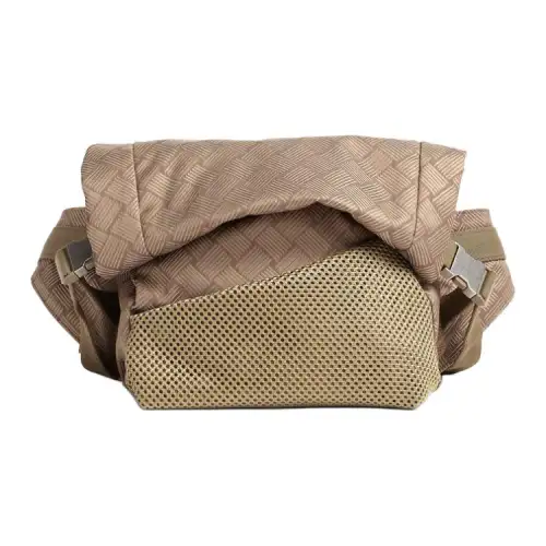 Bottega Veneta Fabric Fanny Pack Men's Taupe