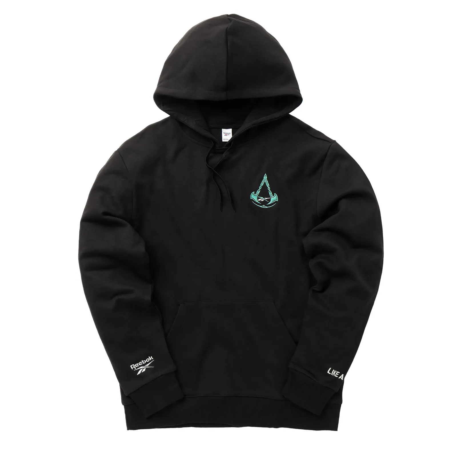 Мужское худи Reebok × ASSASSIN'S CREED VALHALLA (черное)