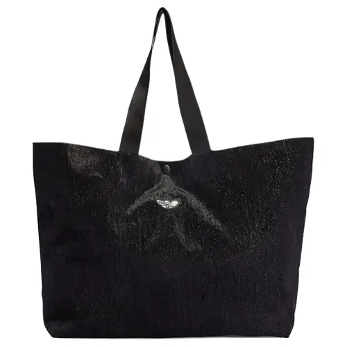 Adidas Originals Trefoil Recycled Polyester Handbag, Shoulder Bag Regular Women's Black