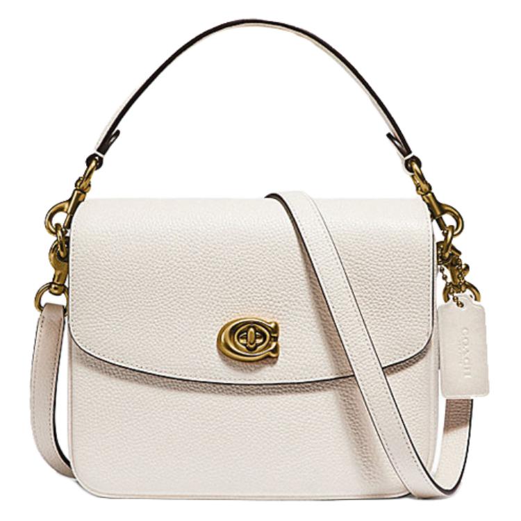 Женская сумка COACH Cassie 19 (белая)
