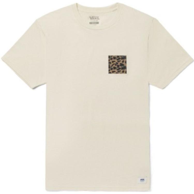 Футболка Vans Leopard Print (бежевая)